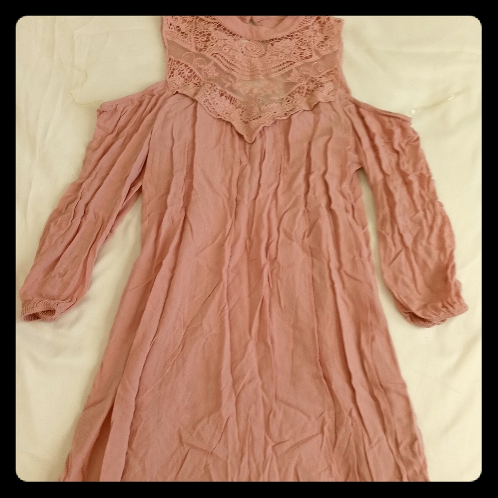 Old Rose Colored Dress